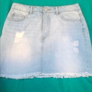 Forever 21 jean skirt